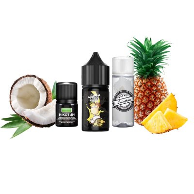 Набір для самозамішування Hype Black Pina (Піна, 50 мг, 30 мл)