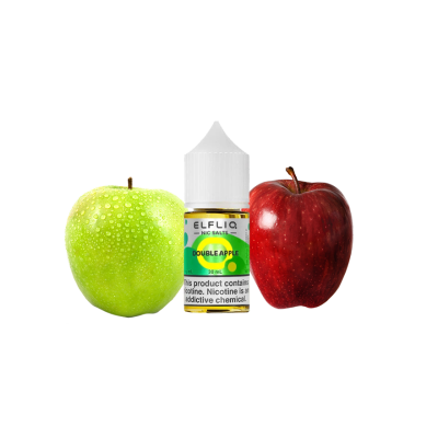 Рідина Elfliq Double Apple (Подвійне яблуко, 50 мг, 30 мл)