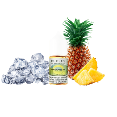 Рідина Elfliq Pineapple Ice (Ананас Льод, 50 мг, 30 мл)