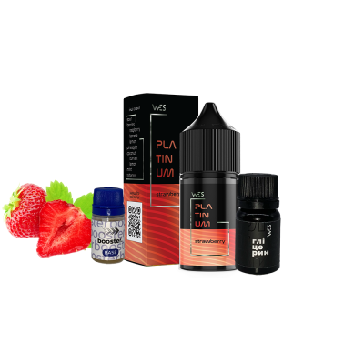 Набір для самозамішування WES Platinum Strawberry (Полуниця, 50 мг, 30 мл)