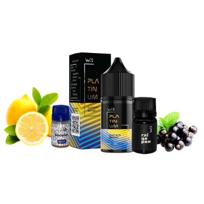 Набір для самозамішування WES Platinum Currant Lemon (Смородина Лимон, 50 мг, 30 мл)