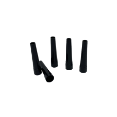 Одноразові мундштуки для кальяну XXL (Чорні, конус, 100 шт/уп)