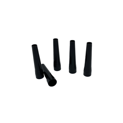 Одноразові мундштуки для кальяну XXL (Чорні, конус, 100 шт/уп)