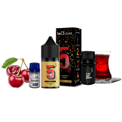 Набор для самозамеса WES Gold Cherry Tea (Вишнёвый Чай, 50 мг, 30 мл)