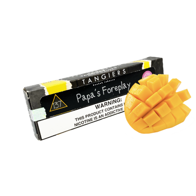 Тютюн Tangiers Noir №137 Papa's Foreplay (Папас форплей, 100 г) Чорна упаковка