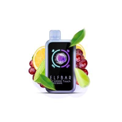 Elf Bar BC10000 Touch Citrus Grape (Цитрус Виноград) Одноразовый POD