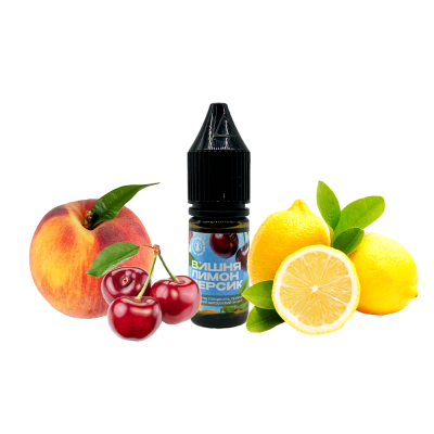Рідина 420 Liquid Вишня Лимон Персик (50 мг, 10 мл)