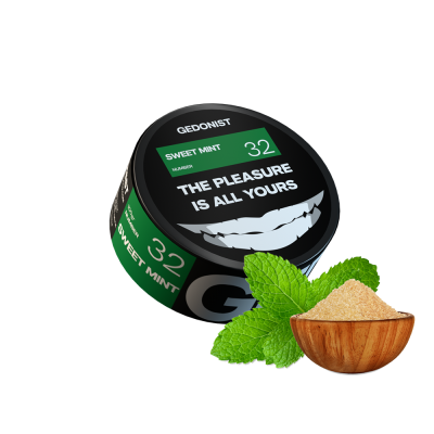 Табак Gedonist №32 Sweet Mint (Сладкая Мята, 100 г)