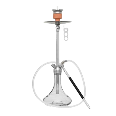 Кальян Amy SS 05 Clear (прозрачный, полный комплект)