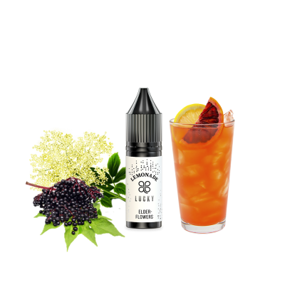 Рідина Lucky Elderflowers Lemonade (Бузина Лимонад, 50 мг, 15 мл)