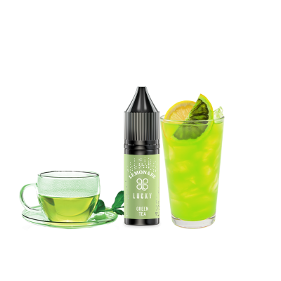 Рідина Lucky Green tea Lemonade (Зелений чай Лимонад, 50 мг, 15 мл)