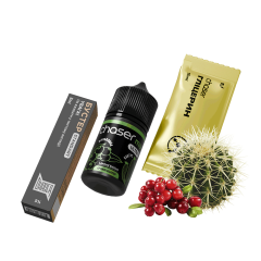 Набір для самозамішування Chaser Mix Cranberry Cactus Ultra (Журавлина Кактус, 50 мг, 30 мл)