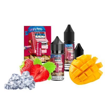 Набор для самозамеса Flavorlab FL350 Ice Strawberry mango (Клубника манго Лёд, 50 мг, 30 мл)