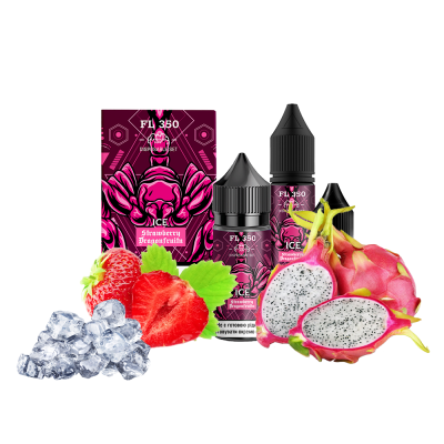 Набір для самозамішування Flavorlab FL350 Ice Strawberry Dragonfruit (Полуниця питайя лід, 50 мг, 30 мл)