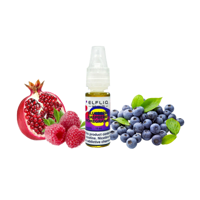 Рідина Elfliq Blueberry Raspberry Pomegranate (Чорниця Маліна Гранат, 50 мг, 10 мл)