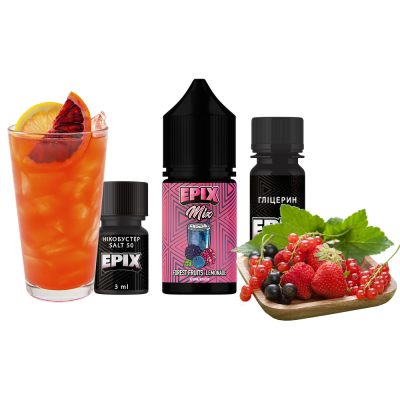 Набір для самозамішування Epix Forest Fruits Lemonade (Лимонад з лісових ягід, 50 мг 30 мл)