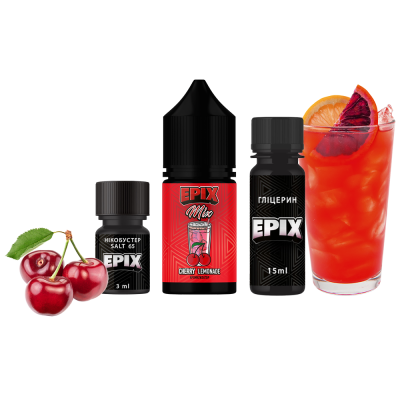 Набір для самозамішування Epix Cherry Lemonade (Вишня Лимонад, 65 мг 30 мл)