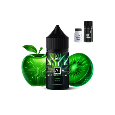Набор для самозамеса WES Ai Apple Kiwi (Яблоко Киви, 50 мг, 30 мл)