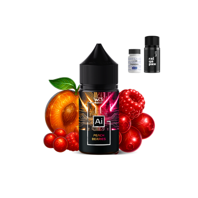 Набір для самозамішування WES Ai Peach Berries (Персик Ягоди, 50 мг, 30 мл)
