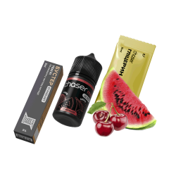 Набір для самозамішування Chaser Mix Cherry Watermelon (Вишня Кавун, 50 мг, 30 мл)