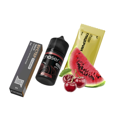 Набір для самозамішування Chaser Mix Cherry Watermelon (Вишня Кавун, 50 мг, 30 мл)