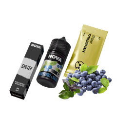 Набір для самозамішування Chaser Nova Blueberry&Basil Ultra (Чорниця Базилік, 50 мг, 30 мл)