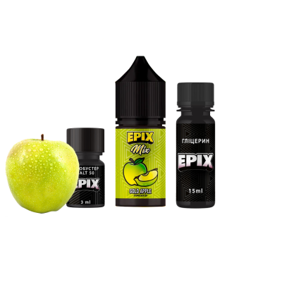 Набор для самозамеса Epix Gold Apple (Голд Эпл, 50 мг 30 мл)