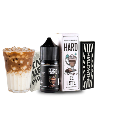 Набір для самозамішування Hype Hard Ice Latte (Латте Льод, 70 мг, 30 мл)