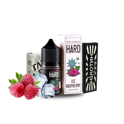 Набір для самозамішування Hype Hard Ice Raspberry (Малина Льод, 70 мг, 30 мл)