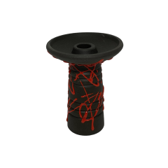 Глиняна чаша Gusto Bowls Alien Red (червоне поливання)