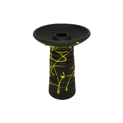 Глиняна чаша Gusto Bowls Alien Yellow (жовте поливання)