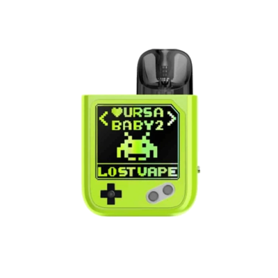 Lost Vape Ursa Baby 2 900 Joy Green x Pixel Role (Зелений, з картриджем) Багаторазовий POD 26766 Lost Vape Ursa Baby 2 900 Joy Green x Pixel Role (Зелений, з картриджем) Багаторазовий POD