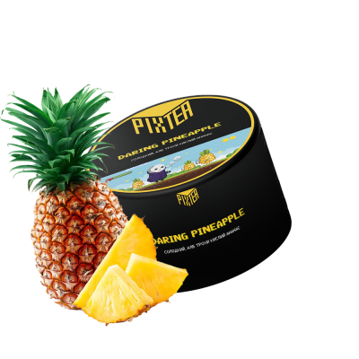Кальянна чайна суміш Pixtea Daring Pineapple (Дарінг Пайнепл, 250 г)