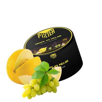 Кальянна чайна суміш Pixtea Grape Vs Melon (Грейп нд Мелон, 250 г)