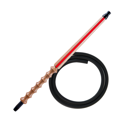 Мундштук для кальяну з дерева Karma Hookah Line Red + шланг Soft Touch (Червоний) 26798 Мундштук для кальяну з дерева Karma Hookah Line Red + шланг Soft Touch (Червоний)