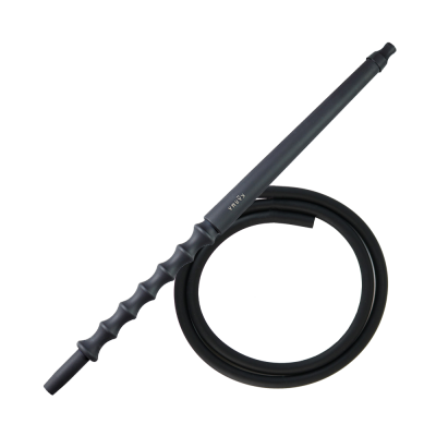 Мундштук для кальяну з дерева Karma Hookah Black Matte + шланг Soft Touch (Чорний матовий) 26805 Мундштук для кальяну з дерева Karma Hookah Black Matte + шланг Soft Touch (Чорний матовий)