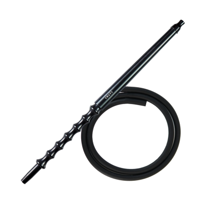 Мундштук для кальяну з дерева Karma Hookah Black Gloss + шланг Soft Touch (Чорний глянсовий) 26806 Мундштук для кальяну з дерева Karma Hookah Black Gloss + шланг Soft Touch (Чорний глянсовий)
