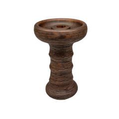 Глиняна чаша GrynBowls Phunnel Dotted line (Коричнева)