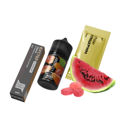 Набір для самозамішування Chaser Lux Sour Watermelon Candy (Кисла кавунова цукерка, 65 мг, 30 мл)