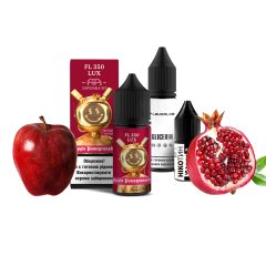 Набір для самозамішування Flavorlab FL350 LUX Apple Pomegranate (Яблуко Гранат, 50 мг, 30 мл)