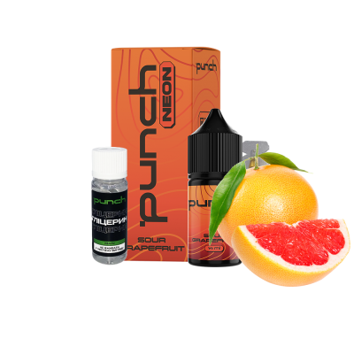 Набір для самозамішування Punch Neon Sour Grapefruit (Кислий Грейпфрут, 50 мг, 30 мл)