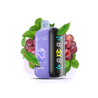 Elf Bar Raya D3 25000 Grape Mint (Виноград М'ята) Одноразовий POD