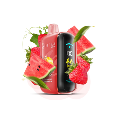Elf Bar Raya D3 25000 Strawberry Watermelon (Полуниця Кавун) Одноразовий POD
