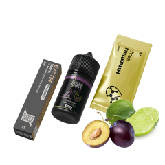 Набір для самозамішування Chaser Black Sour Plum Lime Ultra (Кисла слива, 50 мг, 30 мл)