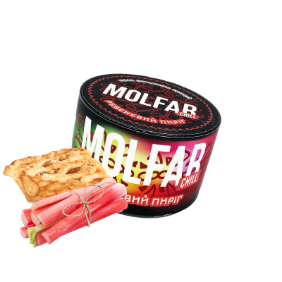 Тютюн Molfar Chill Line Ревневий пиріг (200 г)