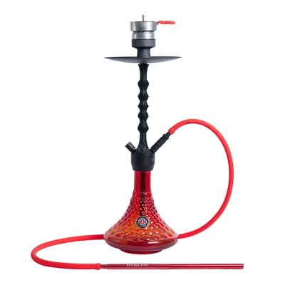 Кальян Amy Deluxe 072.01 PSMBK-RD (чёрный, полный комплект)