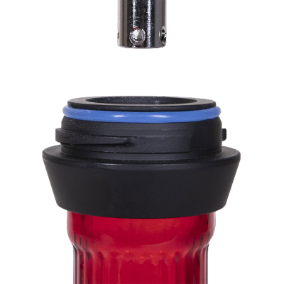 Кальян Amy Deluxe 072.01 PSMBK-RD (чёрный, полный комплект)