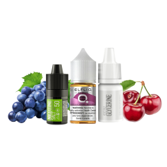 Набір для самозамішування Elfliq Grape Cherry (Вишня Вишня, 50 мг, 30 мл)