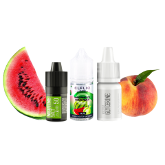 Набір для самозамішування Elfliq Watermelon Sour Peach (Кавун Кислий Персик, 50 мг, 30 мл)