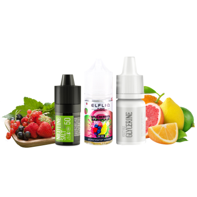 Набір для самозамішування Elfliq Wild Berries Baja Splash (Ягоди Цитрусові, 50 мг, 30 мл)